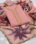 Organza Shirt Luxury Handwork Outfit