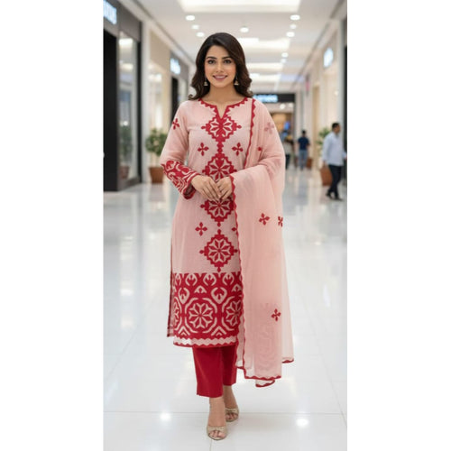 Elegant Appliqué Khadi Net Collection